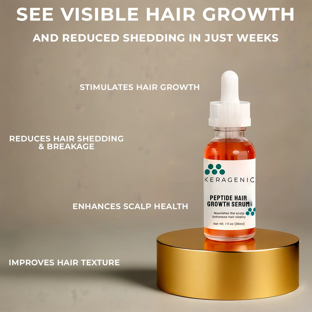 Keragenic Peptide Hair Growth Serum